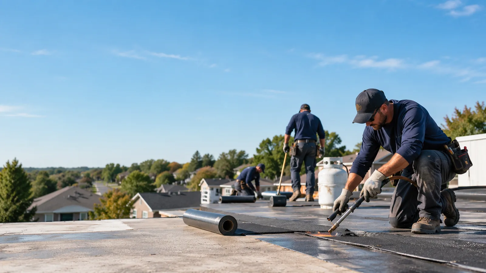 Flat Roof Leak Repair providers in Sharon, WI